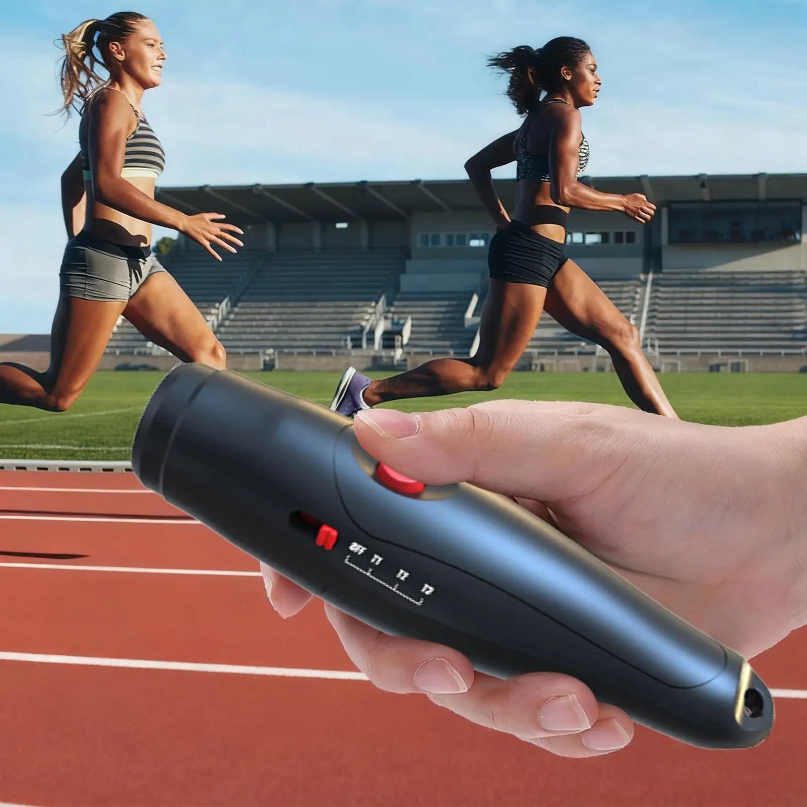 Sifflet électronique 3 modes pour entraîneurs - alarme puissante avec lanière pour sport et urgence