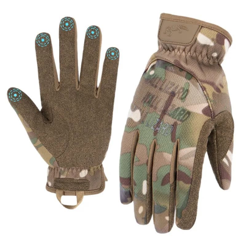 Gants tactiques plein doigts coupe-vent anti-dérapage respirants équipement pêche