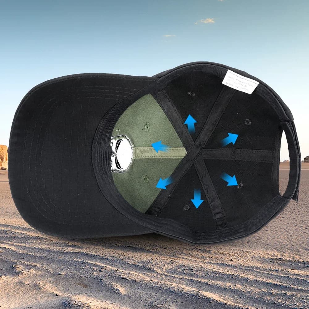 Casquette tactique snapback pêche été - Protection solaire pêche chasse sport outdoor