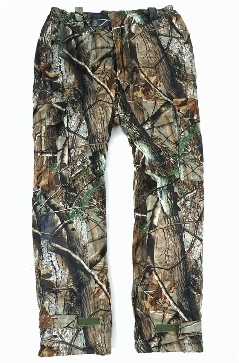 Combinaison Ghillie hiver épaisse camouflage bionique pêche glace chasse froid coton qualité