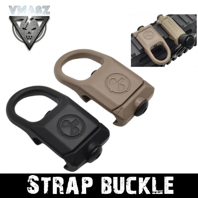 Boucle attache rapide 20mm rail accessoire pêche fixation sangle équipement