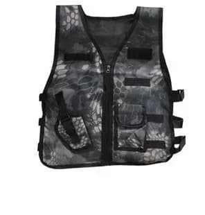 Veste tactique camouflage pour enfants - Tenue de jeu CS et pêche pour garçons et filles