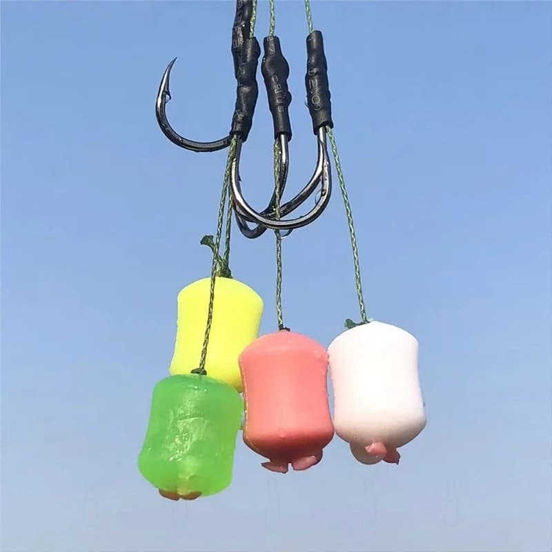 Boilies fruités saveur calmar pour pêche carpe - appâts pop-up et slow sinking - leurres souples