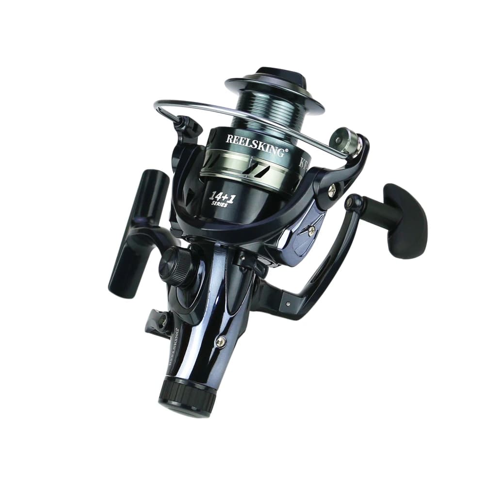 Moulinet de pêche spinning carpe avec frein avant arrière et drague 8-25kg pour eau salée