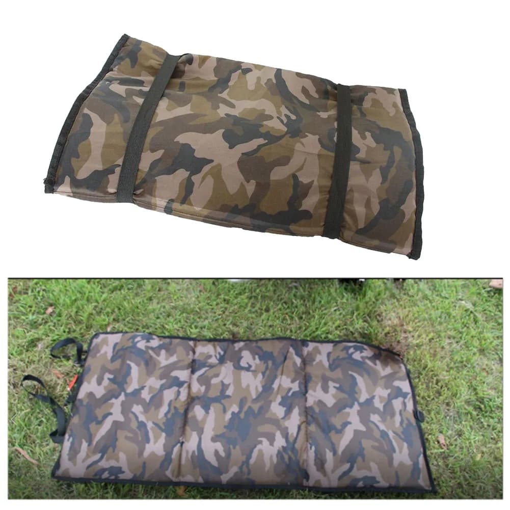 Tapis de décrochage pliable pour pêche à la carpe - Matelas de réception compact pour matériel de pêche