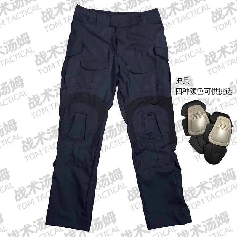 Pantalon cargo tactique GEN3 bleu foncé - Chasse pêche SWAT LAPD ripstop randonnée travail outdoor