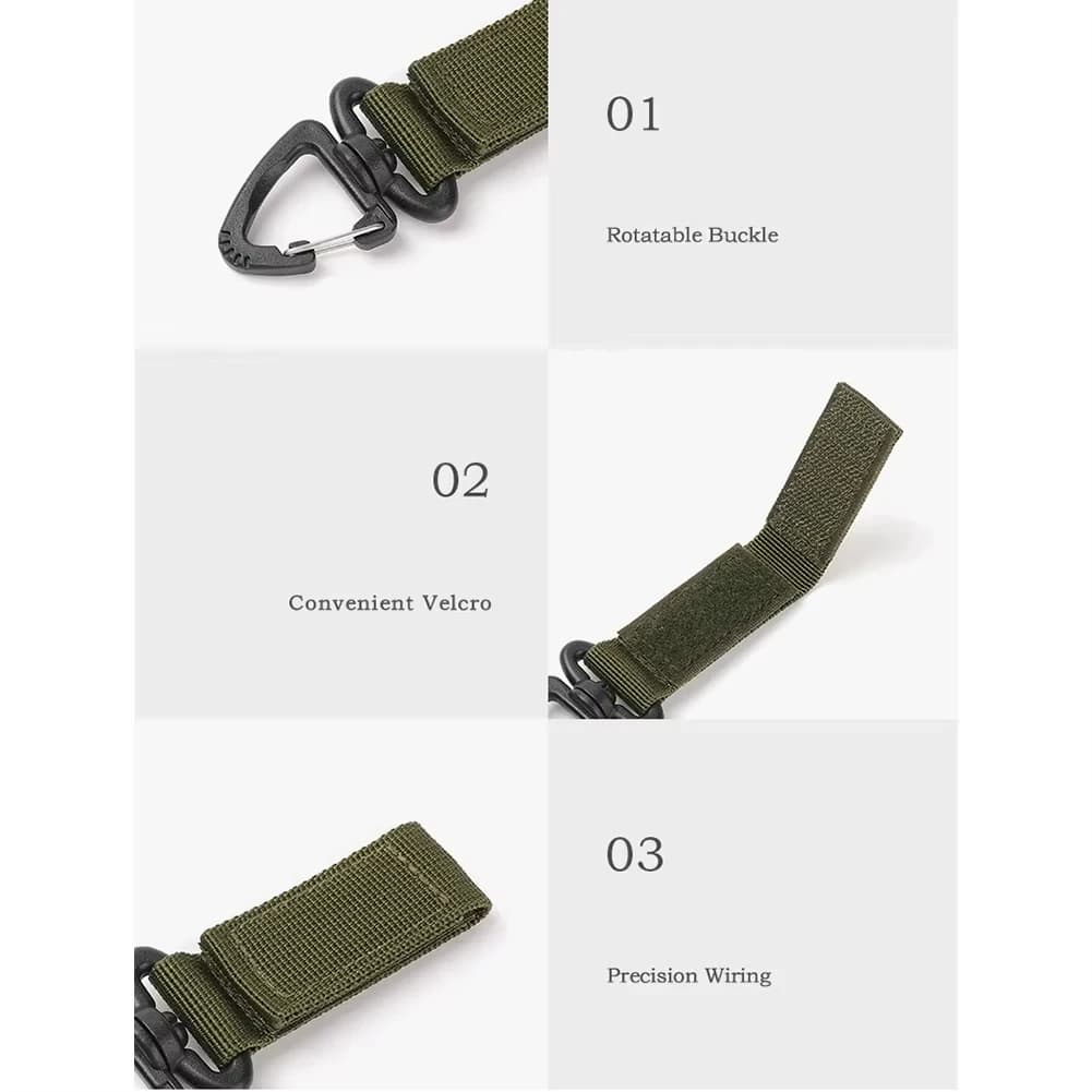 Lot mousquetons nylon pêche - 1-10 pièces, accroche équipement, ceinture, outils pêche camping
