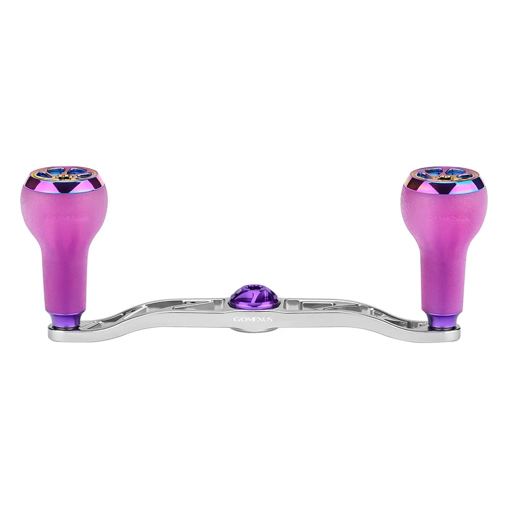 Manivelle Power Handle GOMEXUS 120mm avec poignée TPE 27mm pour moulinets casting Shimano Daiwa Abu Garcia
