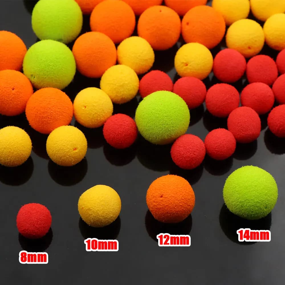 Leurre flottant EVA pour carpe méthode feeder avec appât boilie pop-up et hair rig