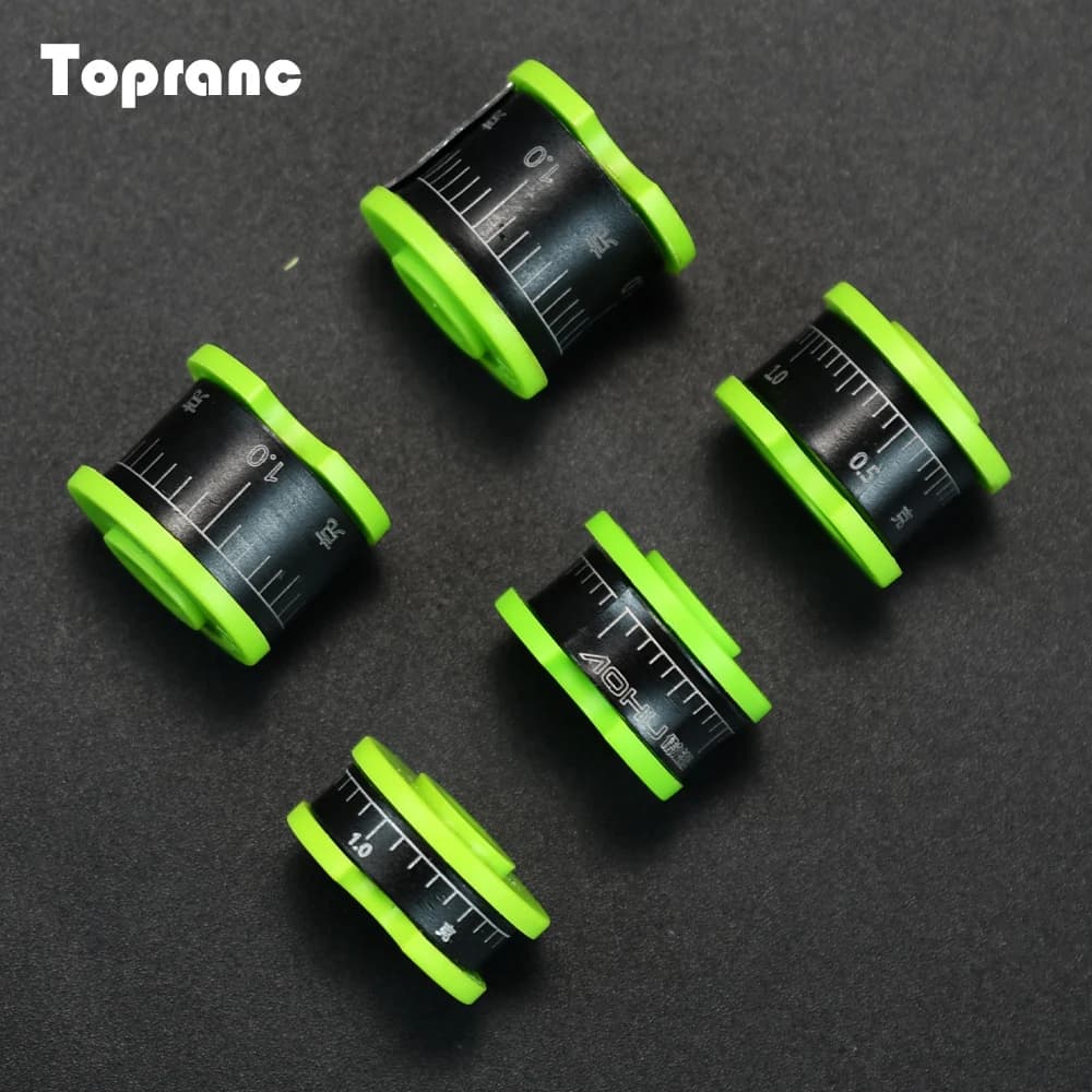 Plomb souple réglable Topranc 3 bandes graduées 0.1g par case pour pêche précise équilibrage