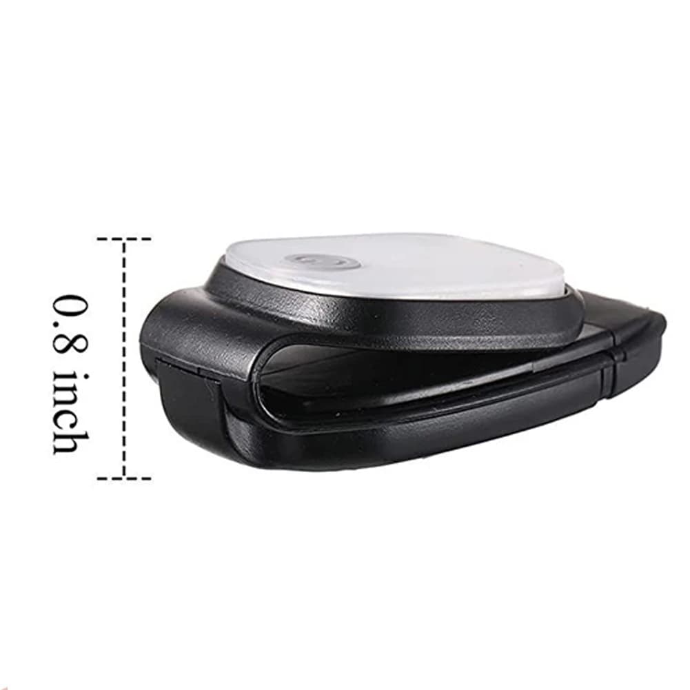 Lampe clip LED rechargeable 4 modes pour sécurité lors de la pêche nocturne et randonnée