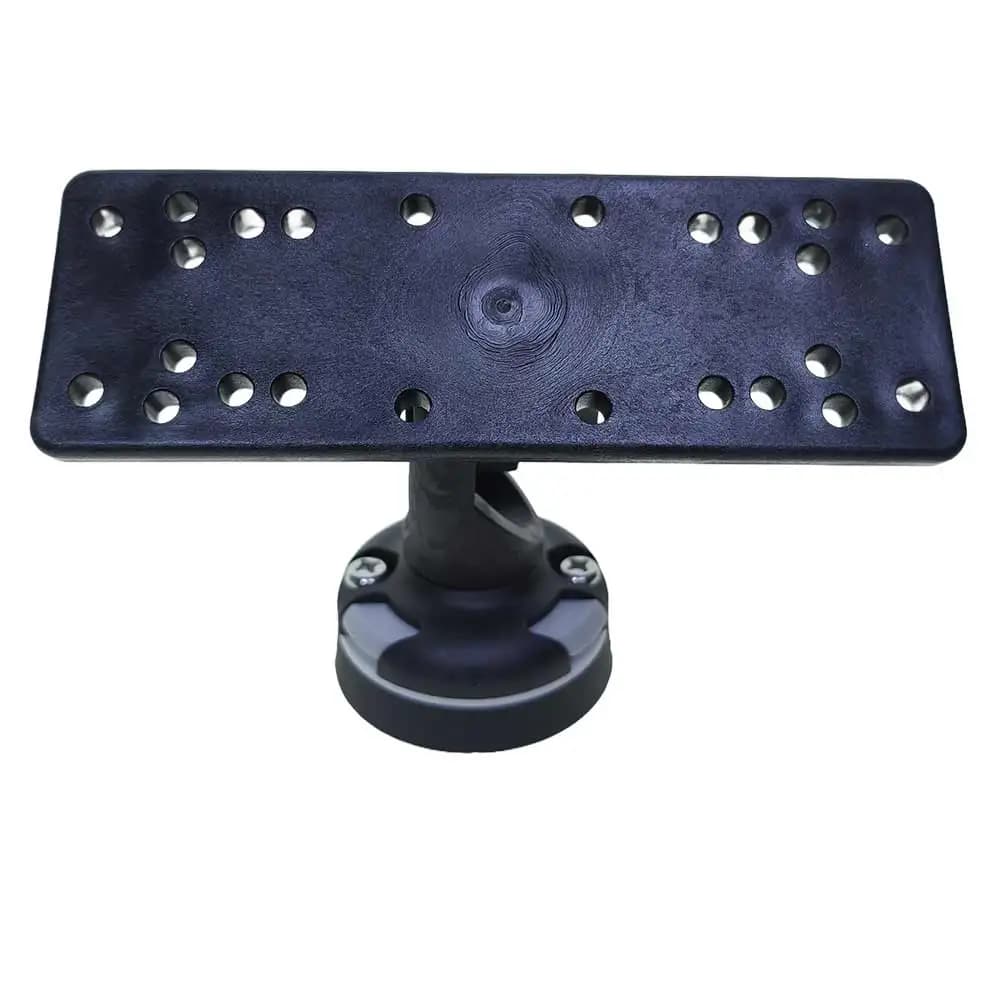 Support sondeur kayak drifting - Fixation Garmin Lowrance pour canoë pêche, support GPS bateau PVC
