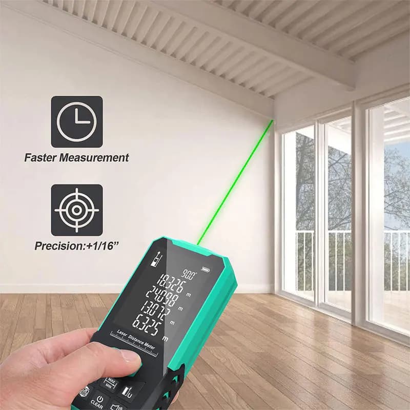 Télémètre laser à source verte sans pile - 5 portées pour pêche écologique et précise