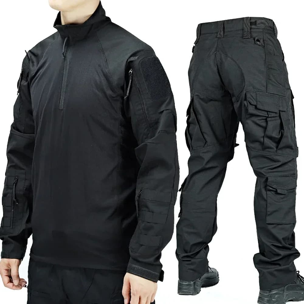 Ensemble pêche rapide séchage - Tenue camouflage ripstop pour pêche active