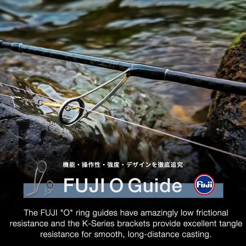 Canne light game TSURINOYA DRAGON 1.6-1.8m UL action rapide guides FUJI truite bass