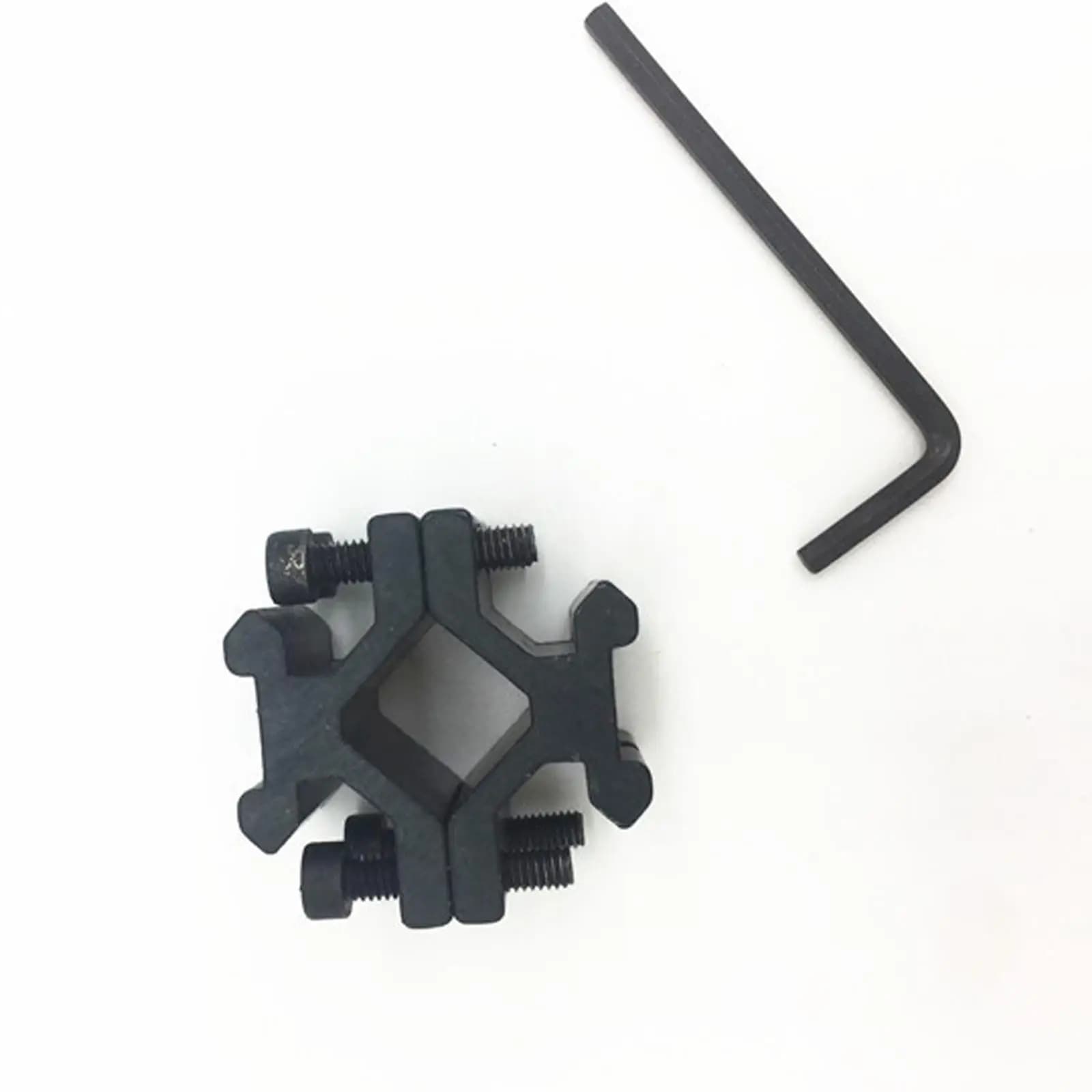 Monture rail tactique universelle 20mm ajustable - Support pour accessoires de fusil de pêche et chasse