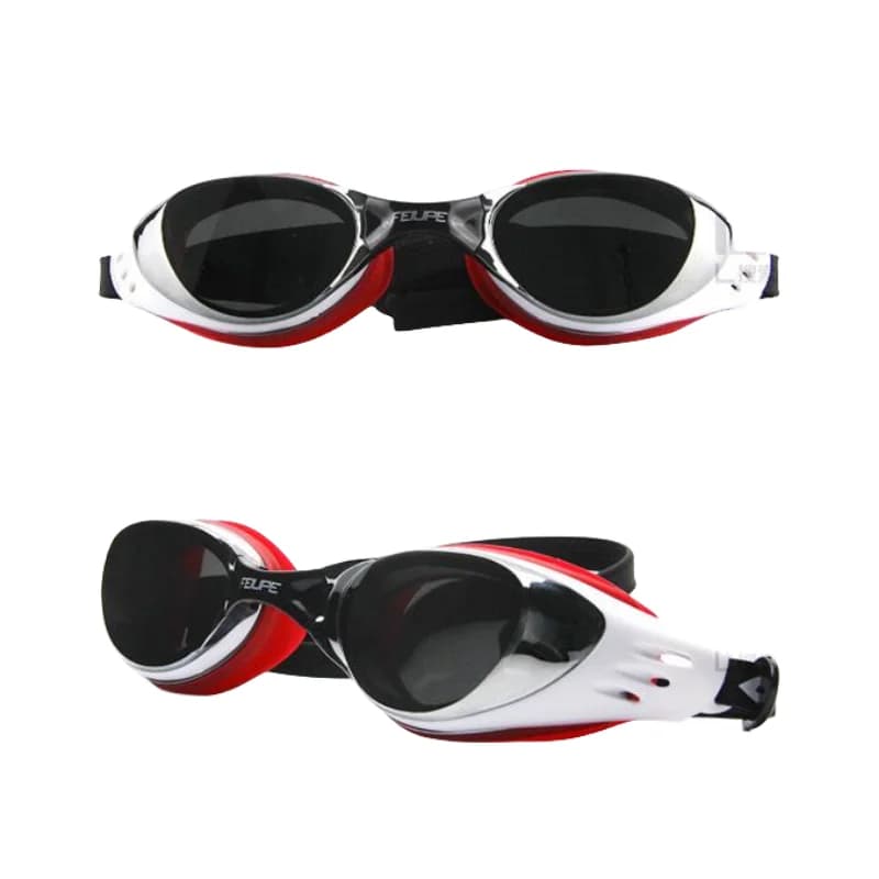 Lunettes de natation professionnelles anti-buée UV400 - Modèle homme femme étanche pour piscine et plongée