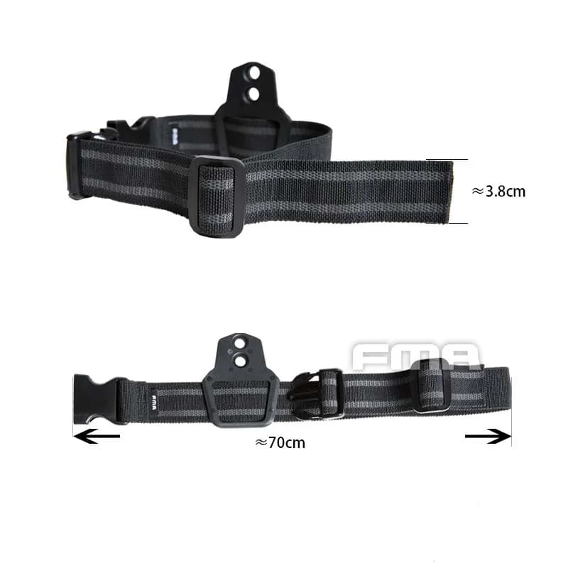 Adaptateur de déverrouillage rapide pour sangles de jambe - accessoire tactique pêche