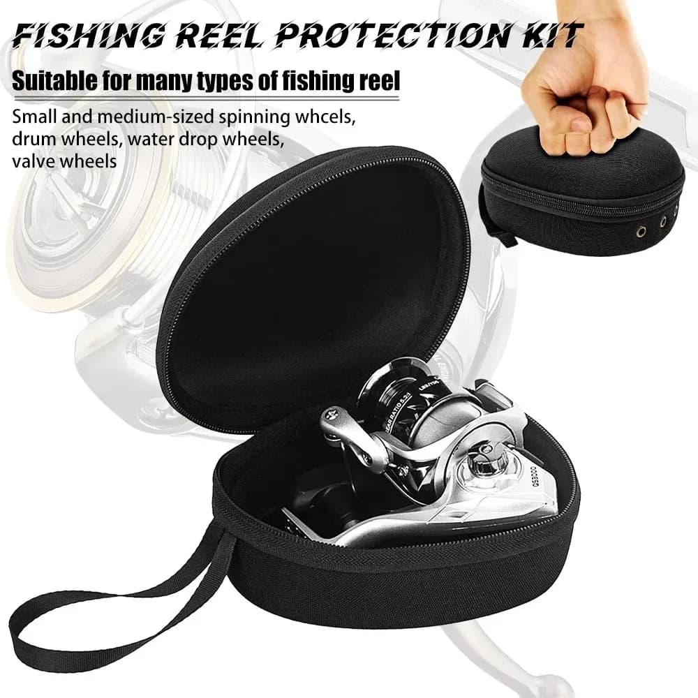 Étui de protection EVA portable pour moulinet de pêche - Accessoire pêche universel