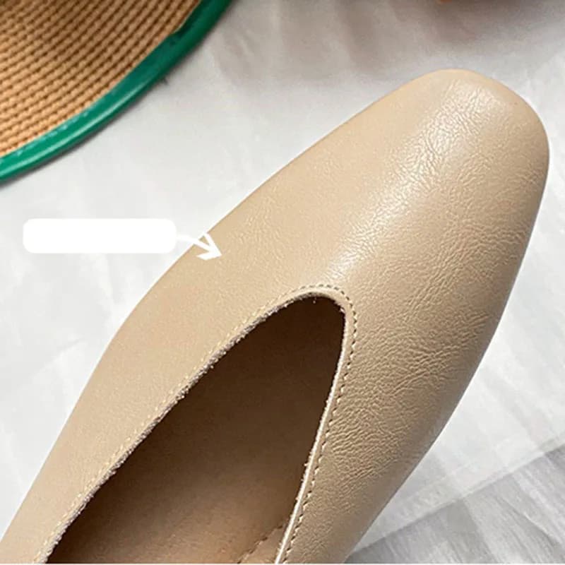 Escarpins rétro femme pêche élégants - Vernis vert bout carré été français
