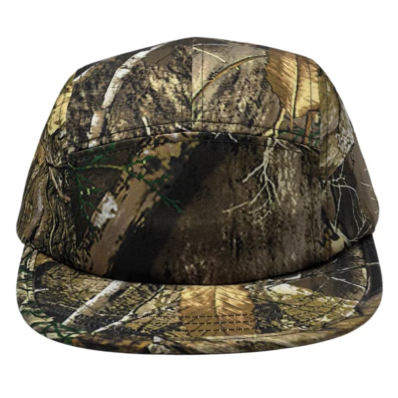 Casquette 5 panels camouflage jungle pour pêche outdoor homme