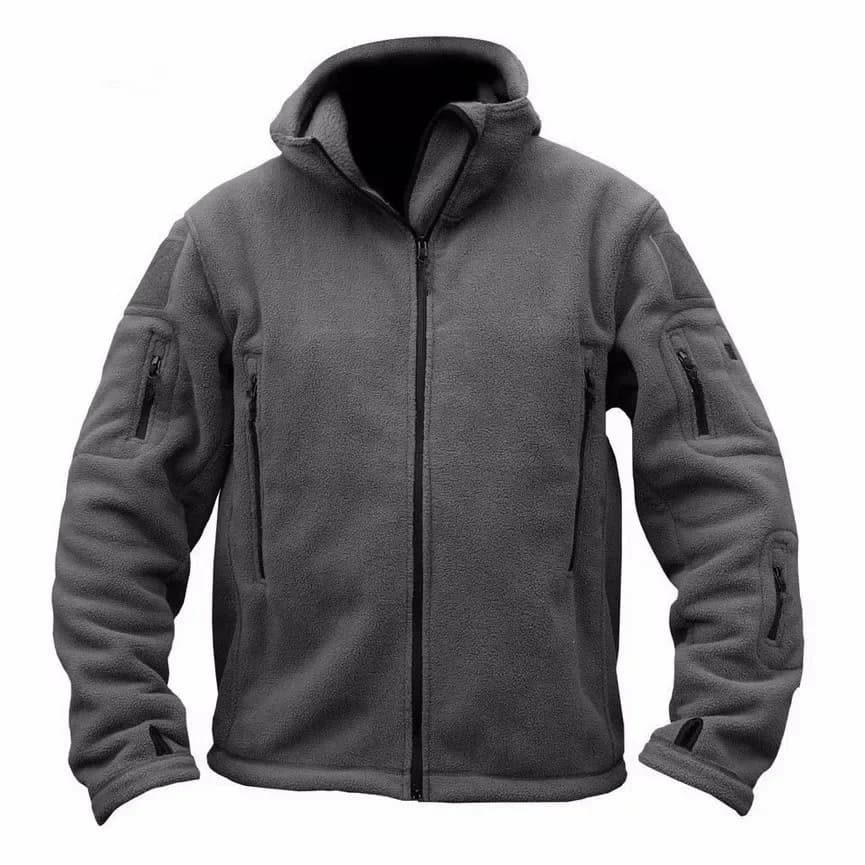Veste polaire tactique militaire chaude pour pêche et randonnée - Veste à capuche homme outdoor