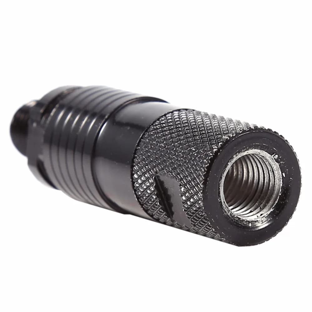 Adaptateur métallique rapide 6cm pour alarme de pêche - Connecteur de canne à pêche réactif