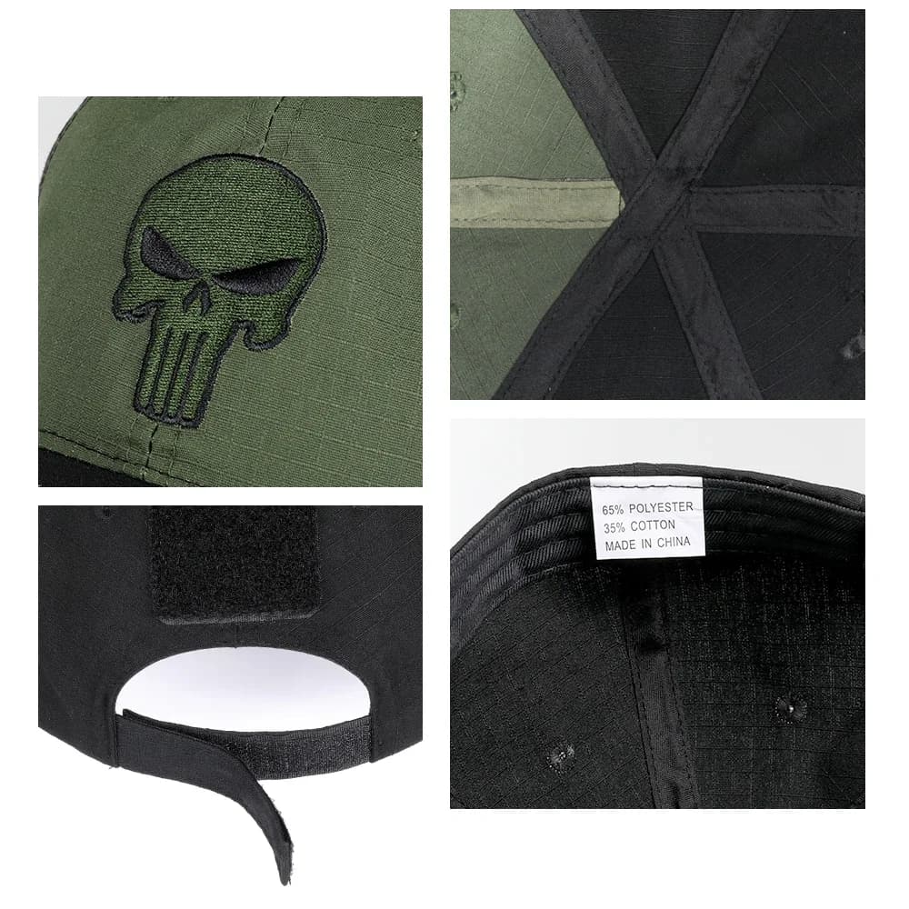Casquette tactique snapback pêche été - Protection solaire pêche chasse sport outdoor