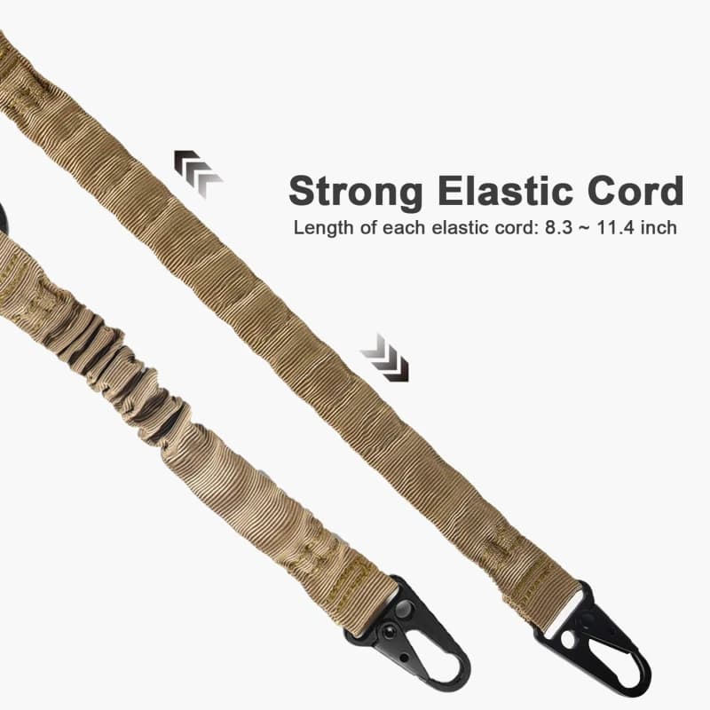 Bretelle fusil 2 points réglable pêche - Sangle traditionnelle crochet QD métal fusil pêche AR AK