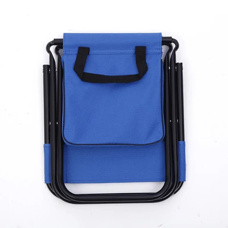 Chaise de camping pliante ultra-légère avec boîtier - Siège détachable pour pêche, randonnée et pique-nique