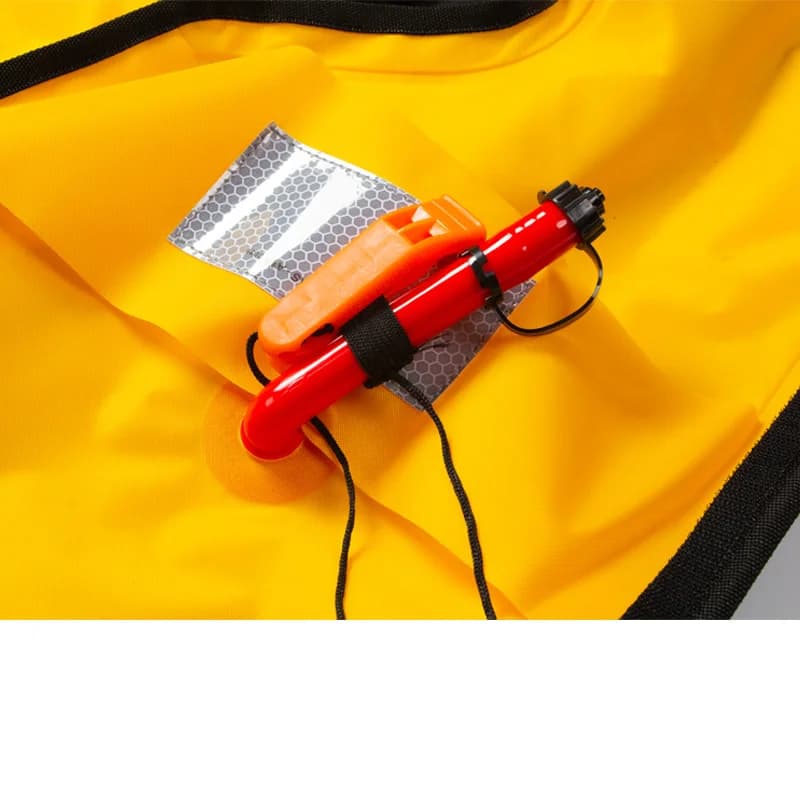 Gilet de sauvetage gonflable manuel et automatique 150N pour pêche et sports nautiques