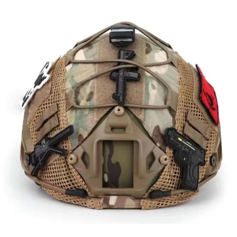 Housse casque tactique 1000D nylon pour pêche sportive et activités nautiques extérieures