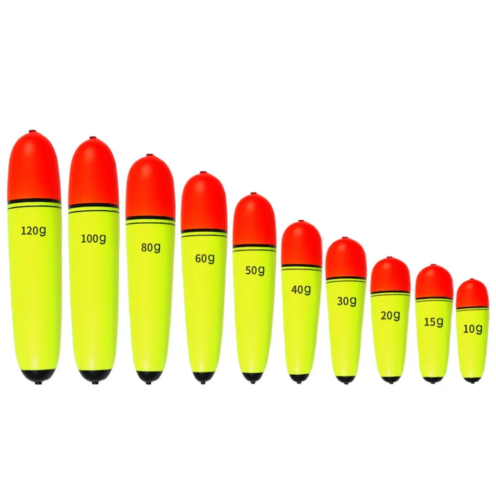 Flotteurs de pêche EVA 10g-120g pour rivière et mer - Flotteurs longs pour carpe et pêche en mer
