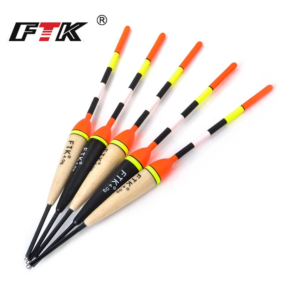 Set professionnel de flotteurs FTK 2g-6g pour pêche verticale Barguzinsky 19-23cm