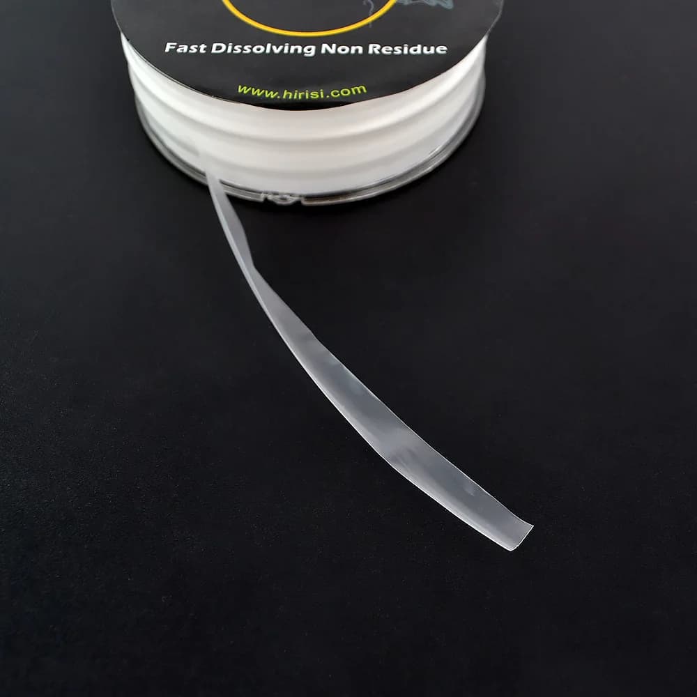Ruban PVA 10mm x 20m soluble pour pêche à la carpe avec film hydro-soluble