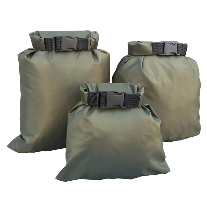 Set 3 sacs étanches multifonctions légers 1.5L 2.5L 3.5L pour dérive randonnée nautique