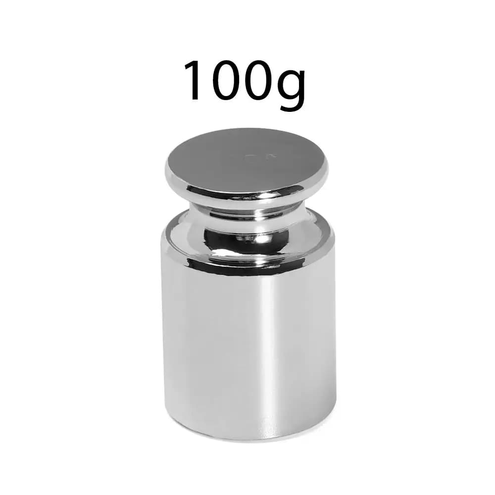 Poids calibration 1g à 100g chromés précision pêche balance étalonnage kit