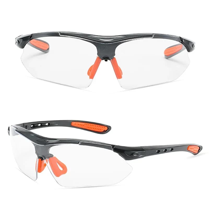 Lot lunettes de protection sécurité 1/3/6 pièces - anti-poussière anti-éclaboussures pour travail et cyclisme