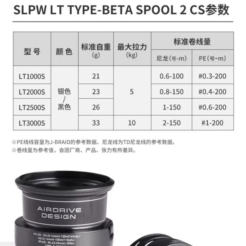 Bobine Daiwa SLP Type-Beta 2 CS pour moulinet pêche Freams Exceler Legalis Ninja Revros Crossfire LT 25 Fuego LT