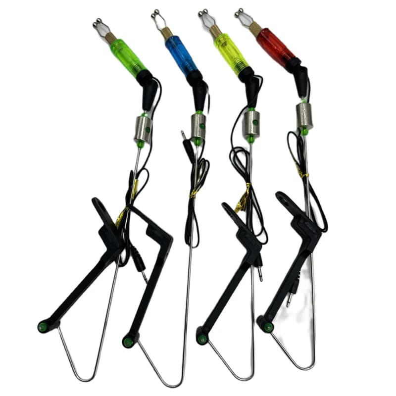 Swinger 4 couleurs à libération rapide - Indicateur alarme carpe pour pêche rivière et lac