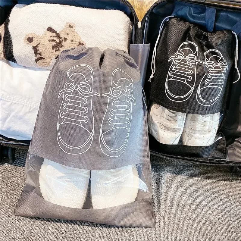 Lot 5/10 sacs de rangement chaussures étanches, organisateur placard portable pour voyage et classement vêtements