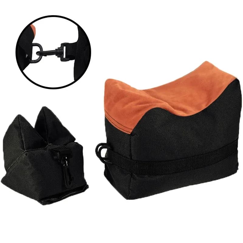 Support de tir avant et arrière pour fusil - Ensemble de sacs de support pour pêche et chasse