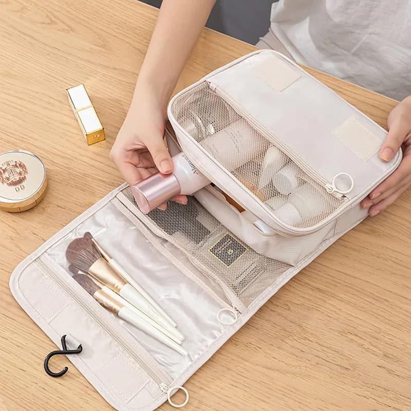 Trousses de toilette voyage grande capacité étanches - Organisateur maquillage beauté salle de bain