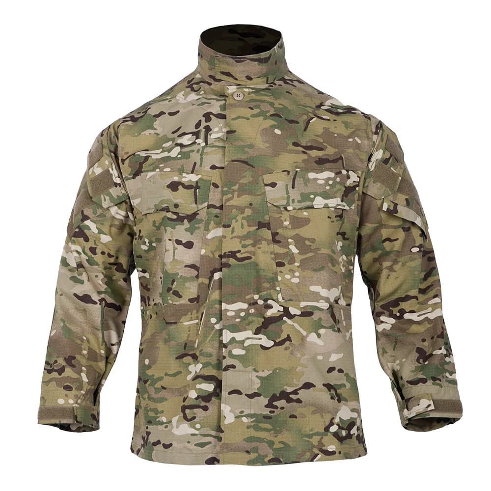 Veste camouflage combat tactique homme - Uniforme pêche extérieure manches longues coupe-vent