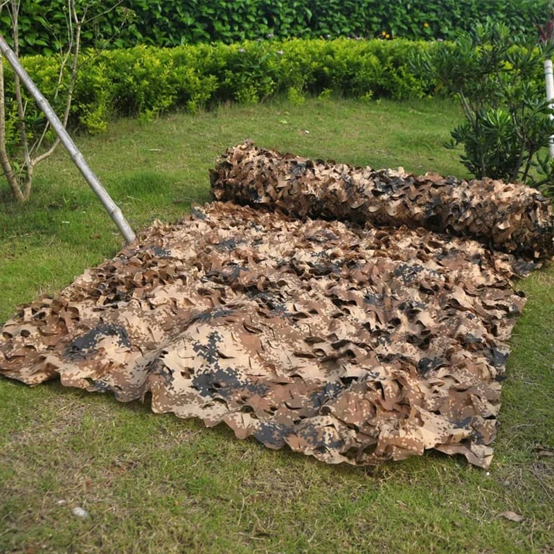 Filet camouflage militaire chasse pêche discrétion couverture affût poste pêche caché