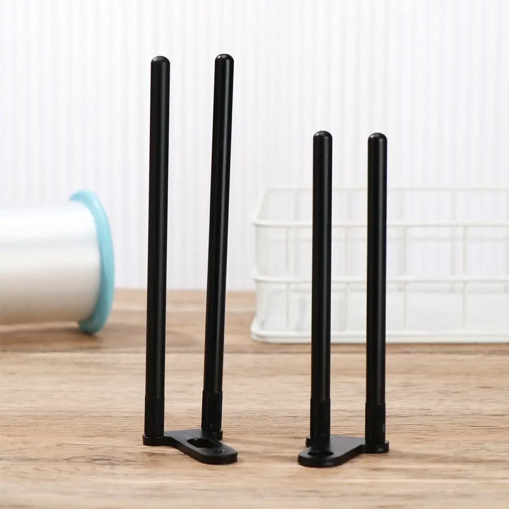 Barres anti-tangles en alliage aluminium pour pêche carpe - Supports anti-vent accessoires pêche