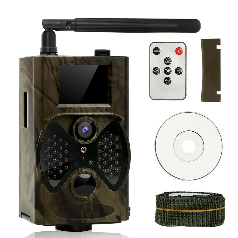 Caméra trail numérique 2G 12MP étanche MMS SMTP pour chasse surveillance faune et piégeage photo haute définition