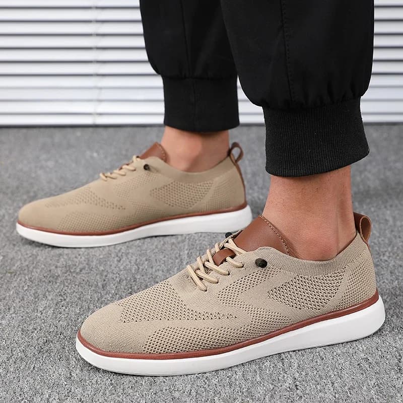 Chaussures tricotées homme pêche confortables - Randonnée quotidienne excellent maintien
