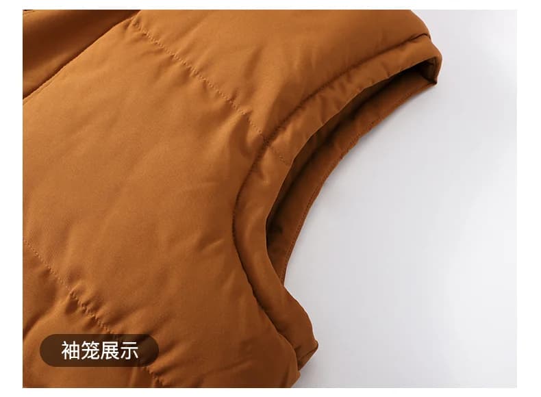 Veste sans manches polaire chaude homme femme pour l'automne, décontractée et confortable