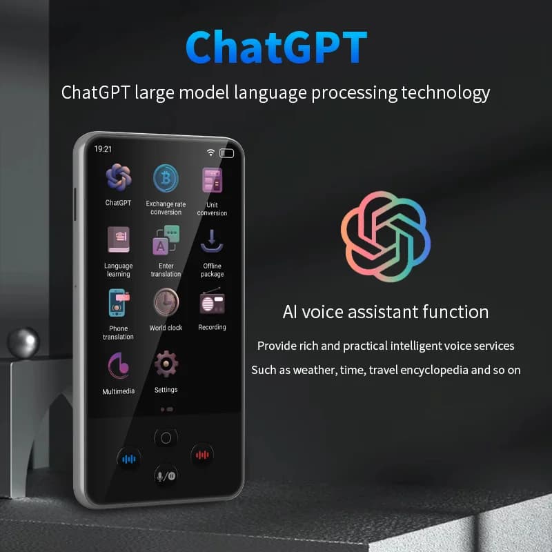 Traducteur vocal instantané 138 langues avec ChatGPT pour la pêche et voyages à l'étranger